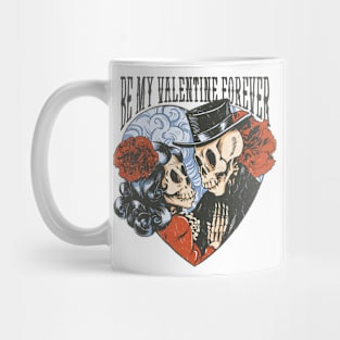 Valentine`s day skeletons Mug